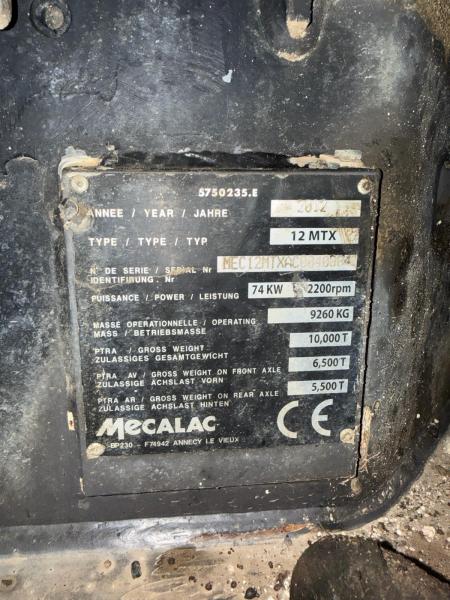 Mecalac 12 MTX thumbnail 6